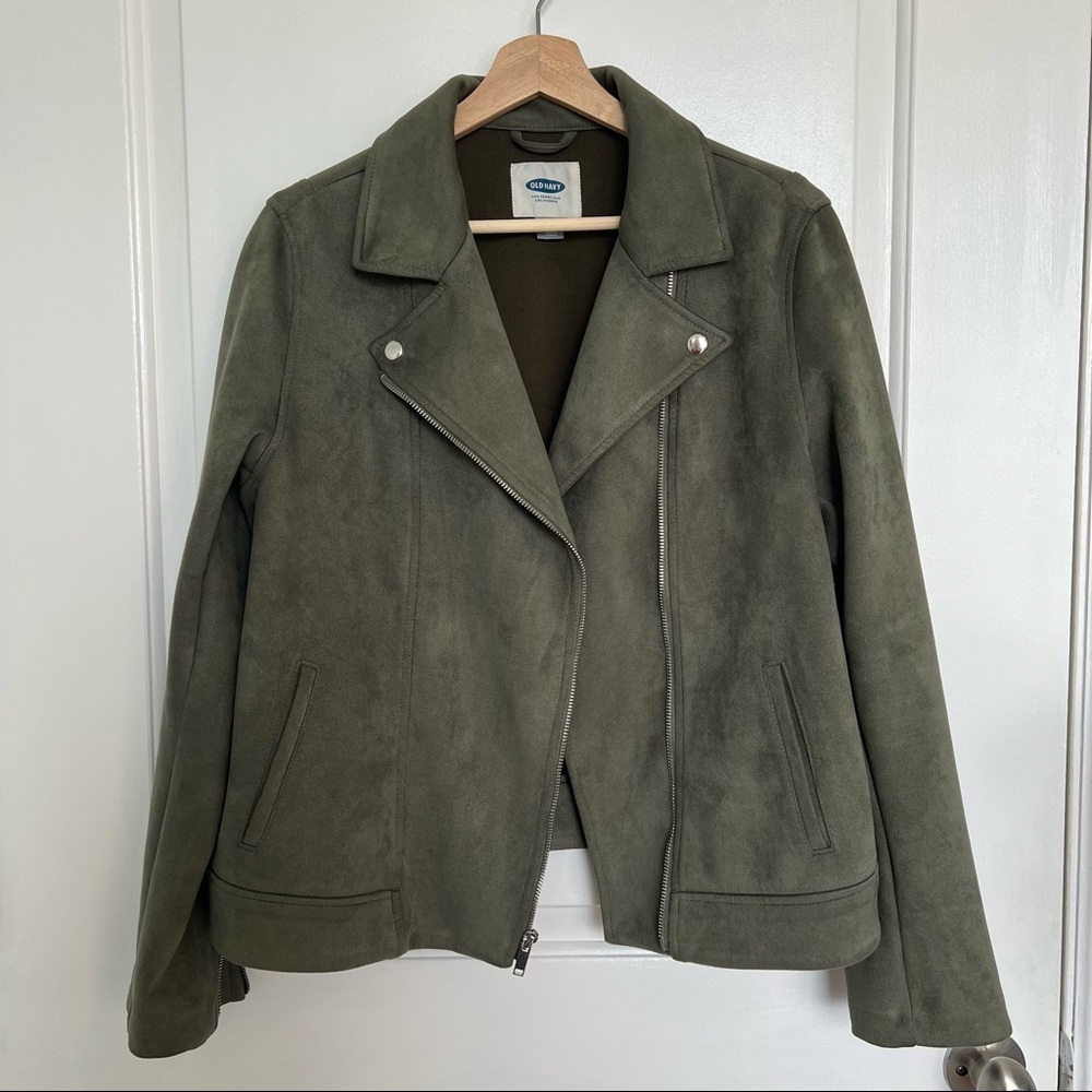 Feux Suede Moto Jacket